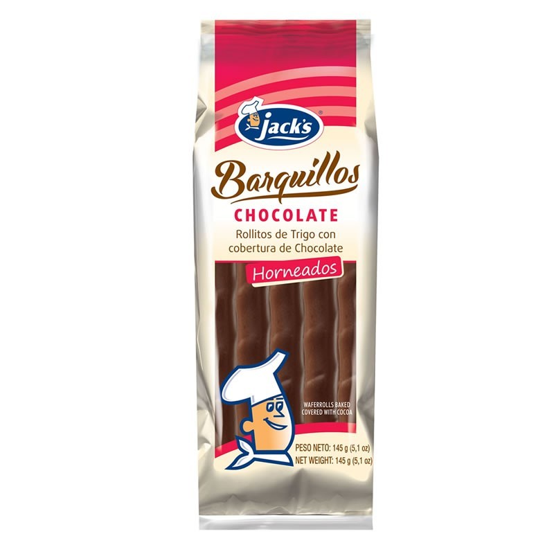 Jack’s Chocolate Wafer Rolls | 145 g Snack