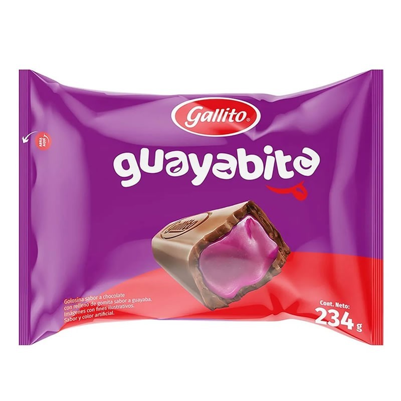 Chocolate Gallito Relleno de Guayabita – 234 g Chocolate Gallito Relleno de Guayabita – 234 g