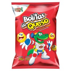TBolitas de Queso Tosty – Snack Tico Crujiente