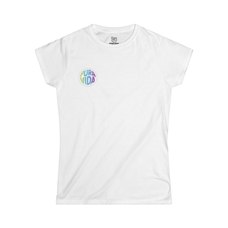 Pura Vida Glow Tee – Women's Costa Rica T-Shirt | Ticos USA