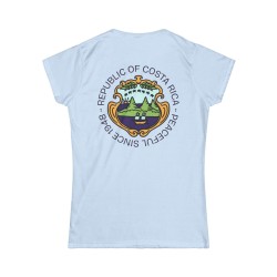Camiseta Costa Rica Mujer – Pacífica Desde 1948 | TicosUSA