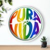 Pura Vida Rainbow Clock – Costa Rica Decor | TicosUSA