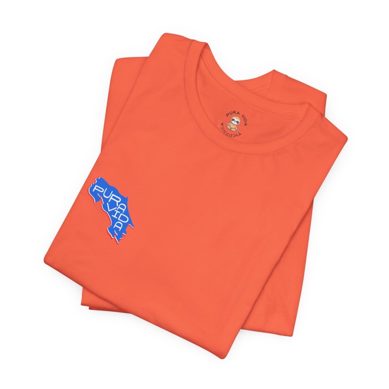 Camiseta Pura Vida Costa Rica – Color Coral | TicosUSA Camiseta Pura Vida Costa Rica – Color Coral | TicosUSA