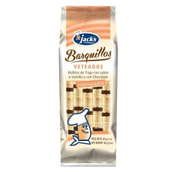 Barquillo Veteado Jack's Vainilla y Chocolate | 85 g