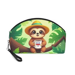 Bolsa de Maquillaje Pura Vida con Perezoso – Estuche Tico